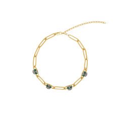 In Line Owls Necklace