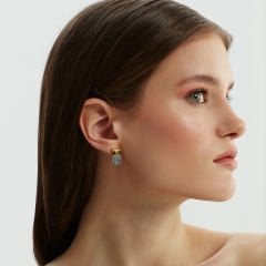 In Line Owls Earrings